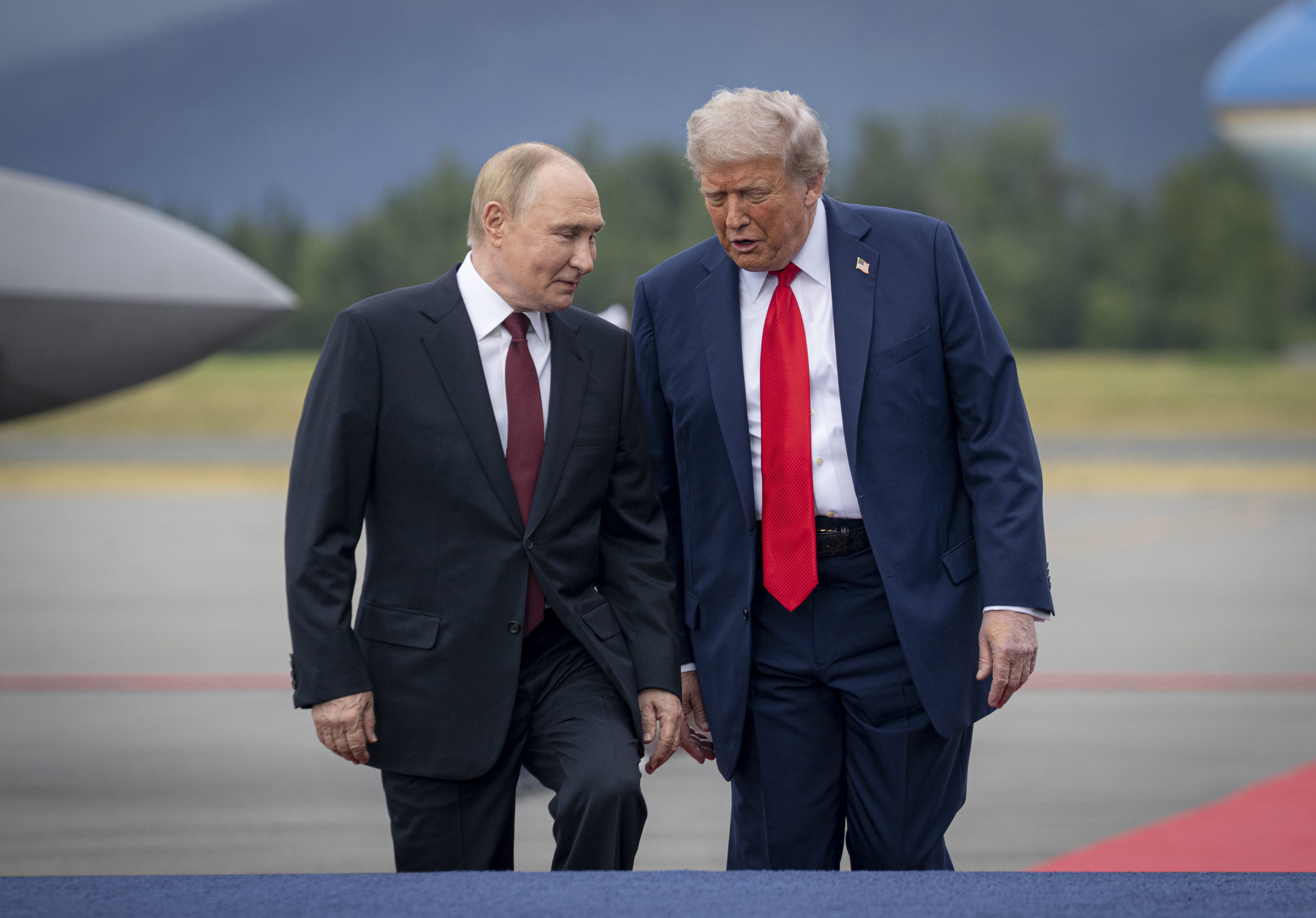 Trump, Putin Alaska Arrival